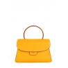 'Chantilly Bis' Sac à main Cuir Nappa Miel & Or