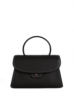 'Chantilly Bis' Nappa Leather handbag Black & Gold