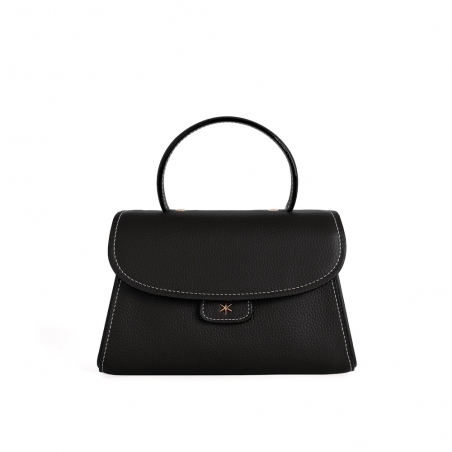 'Chantilly Bis' Nappa Leather handbag Black & Gold