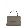 'Chantilly Bis' Sac à main Cuir Nappa Éléphant & Or