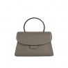 'Chantilly Bis' Sac à main Cuir Nappa Éléphant & Or