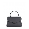'Chantilly Bis' Sac à main Cuir Nappa Ardoise & Or