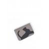 'En L'Air Carte Le Chat'  Nappa Leather Card Holder Pearl Grey
