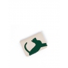 'En L'Air Carte Le Chat'  Nappa Leather Card Holder Cream