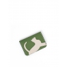'En L'Air Carte Le Chat'  Nappa Leather Card Holder Asperge
