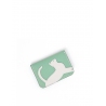'En L'Air Carte Le Chat'  Nappa Leather Card Holder Opaline