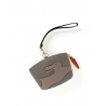 'En L'Air Monnaie Lièvre' Nappa Leather Wallet Elephant Grey