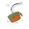 'En L'Air Monnaie Lièvre' Porte Monnaie Cuir