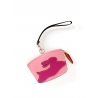 'En L'Air Monnaie Lièvre' Nappa Leather Wallet Light Pink