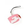 'En L'Air Monnaie Lièvre' Nappa Leather Wallet Light Pink