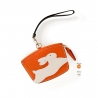 'En L'Air Monnaie Lièvre' Nappa Leather Wallet Orange
