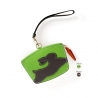 'En L'Air Monnaie Lièvre' Nappa Leather Wallet Apple Green