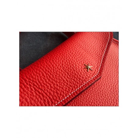 'Chantilly' Sac à main Cuir Nappa Écrevisse, détail.