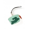 'En L'Air Monnaie Lièvre' Porte Monnaie Cuir Nappa Opaline