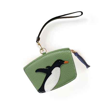 'En L'Air Monnaie Pingouin'  Nappa Leather Wallet