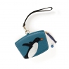 'En L'Air Monnaie Pingouin'  Nappa Leather Wallet ndigo