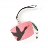 'En L'Air Monnaie Oie' Nappa Leather Light Pink