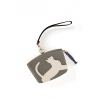 'En L'Air Monnaie Chat'  Nappa Leather Wallet Black