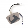 'En L'Air Monnaie Chat'  Nappa Leather Wallet Pearl Grey