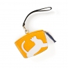'En L'Air Monnaie Chat'  Nappa Leather Wallet Yellow