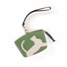'En L'Air Monnaie Chat'  Nappa Leather Wallet Asperge