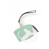 'En L'Air Monnaie Chat'  Nappa Leather Wallet Opaline