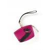 'En L'Air Monnaie Téckel'  Nappa Leather Wallet Pink
