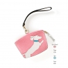 'En L'Air Monnaie Téckel'  Nappa Leather Wallet Light Pink