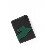 'En L'Air Voyage Lièvre' Nappa Leather passport Holder Black