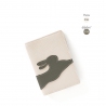 'En L'Air Voyage Lièvre' Nappa Leather passport Holder Cream