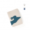 'En L'Air Voyage Lièvre' Nappa Leather passport Holder Cream