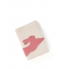 'En L'Air Voyage Lièvre' Nappa Leather passport Holder Cream