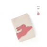 'En L'Air Voyage Lièvre' Nappa Leather passport Holder Cream