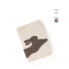 'En L'Air Voyage Lièvre' Nappa Leather passport Holder Cream