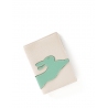 'En L'Air Voyage Lièvre' Nappa Leather passport Holder Cream