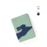 'En L'Air Voyage Lièvre' Nappa Leather passport Holder Opaline