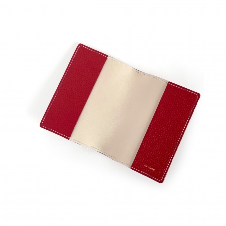 'En L'Air Voyage Lièvre' Nappa Leather passport Holder