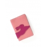 'En L'Air Voyage Lièvre' Nappa Leather Passport Holder Light Pink