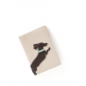'En L'Air Voyage Téckel' Nappa Leather passport Holder Cream