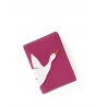 'En L'Air Voyage Oie' Nappa Leather passport Holder Pink