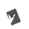 'En L'Air Voyage Oie' Nappa Leather passport Holder Ardoise
