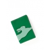 'En L'Air Voyage Lièvre' Nappa Leather Passport Holder Green