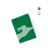 'En L'Air Voyage Lièvre' Nappa Leather Passport Holder Green