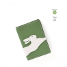 'En L'Air Voyage Lièvre' Nappa Leather Passport Holder Asperge