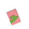 'En L'Air Voyage Lièvre' Nappa Leather Passport Holder Light Pink