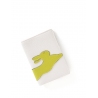 'En L'Air Voyage Lièvre' Nappa Leather Passport Holder Snow White