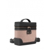 'Écrins Nacelle' Sac à dos Cuir Nappa Ébène & Pèche
