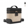 'Écrins Nacelle' Nappa Leather backpack Black & Crème