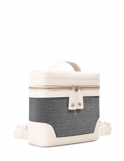 'Écrins Nacelle' Nappa Leather backpack Crème & Rocher