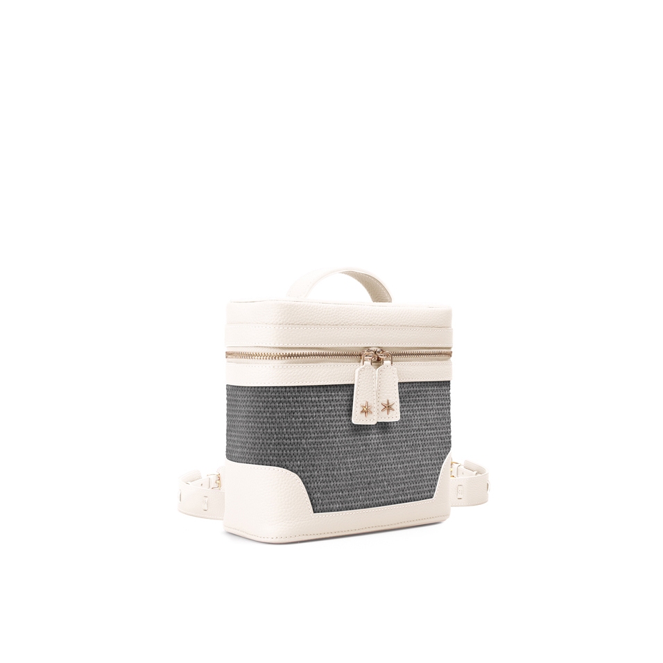 'Écrins Nacelle' Nappa Leather backpack Crème & Rocher